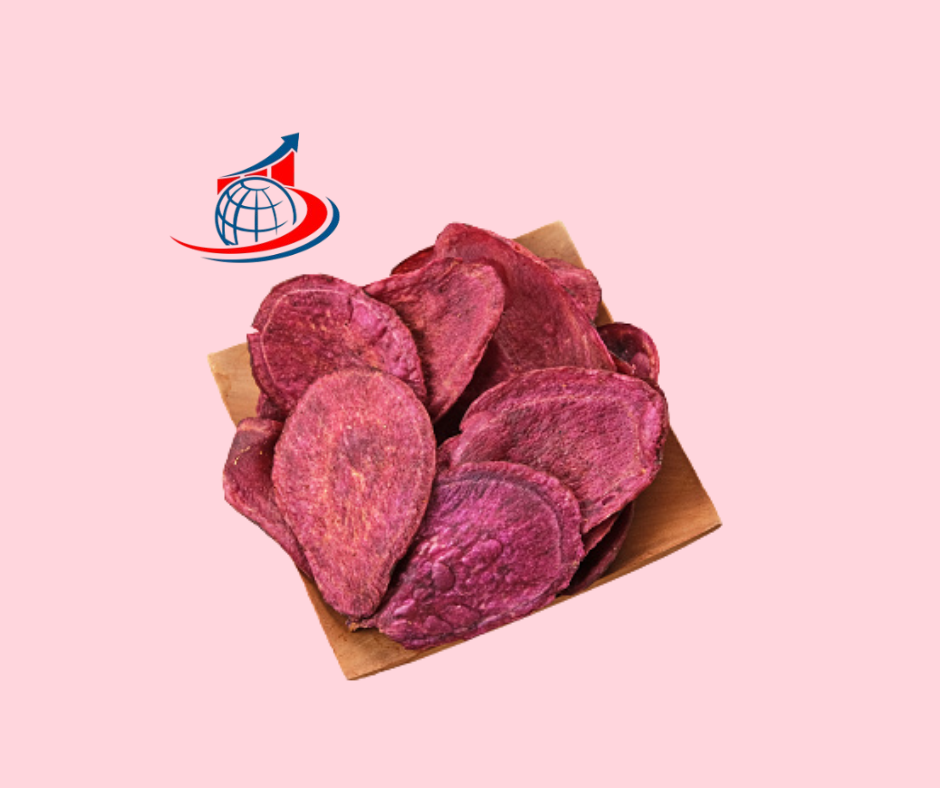 Dried Purple Sweet Potato Chips