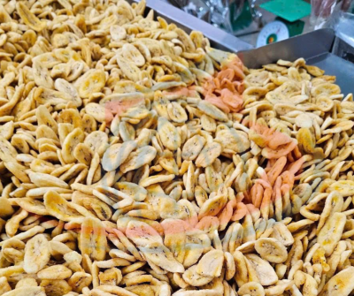Dried Crispy Banana Chips