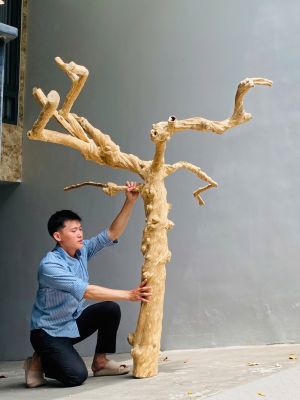 JAVA WOOD FLOOR STANDS FOR PARROTS