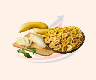 Dried Crispy Banana Chips