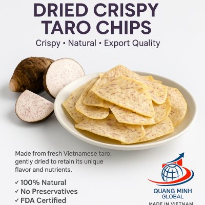 Dried Crispy Taro Chips