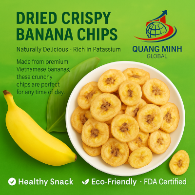 Dried Crispy Banana Chips