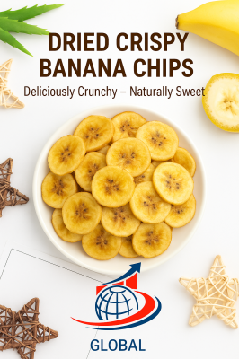 Dried Crispy Banana Chips