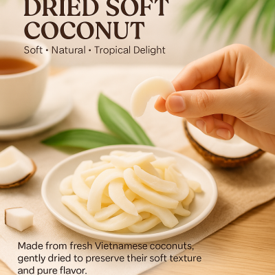 Dried Soft Coconut