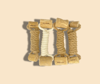 Coffee Wood Chew With Tug II