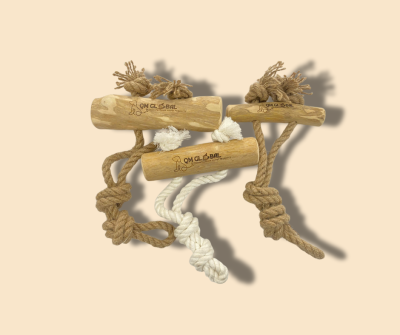 Coffee Wood Chew With Tug III