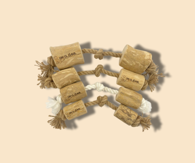 Coffee Wood Chew With Tug V