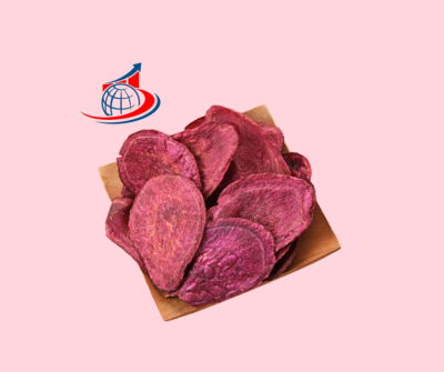 Dried Purple Sweet Potato Chips