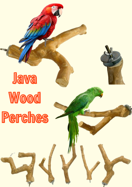 JAVA WOOD PERCHES