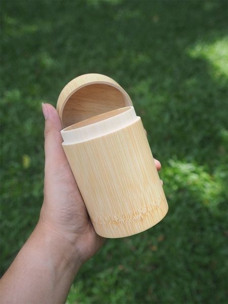 Tea Box From Bamboo Wood